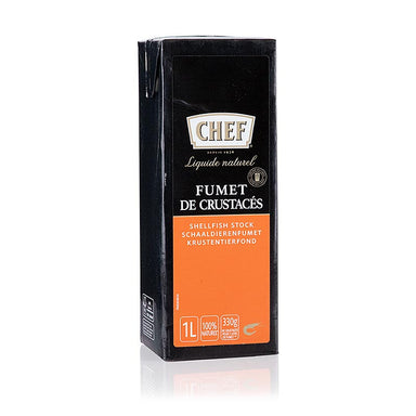 CHEF Premium - Krustentierfond, flüssig, küchenfertig 1 l