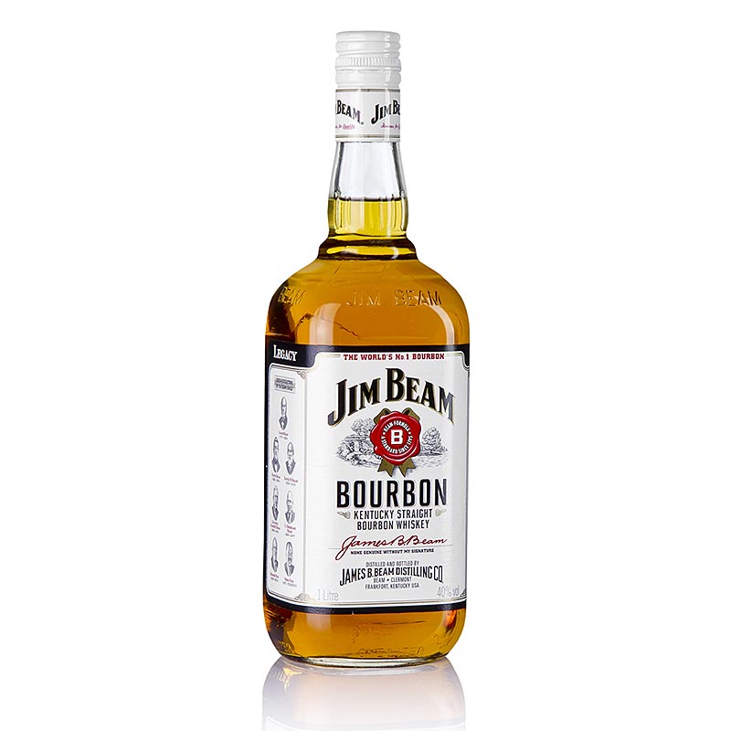 Bourbon Whisky Jim Beam, 40% vol., USA, 1 l