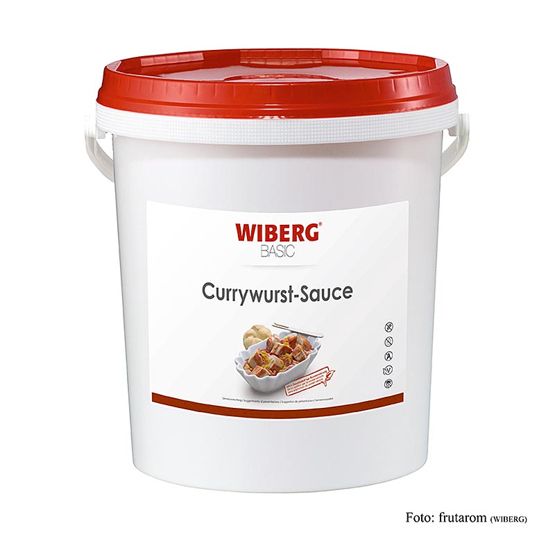 Wiberg Currywurst Sauce, ohne Konservierungsstoffe, 6 kg