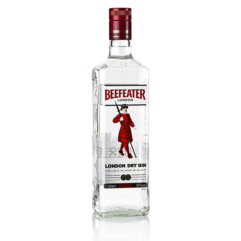 Beefeater Gin, 40 % vol. 1 l