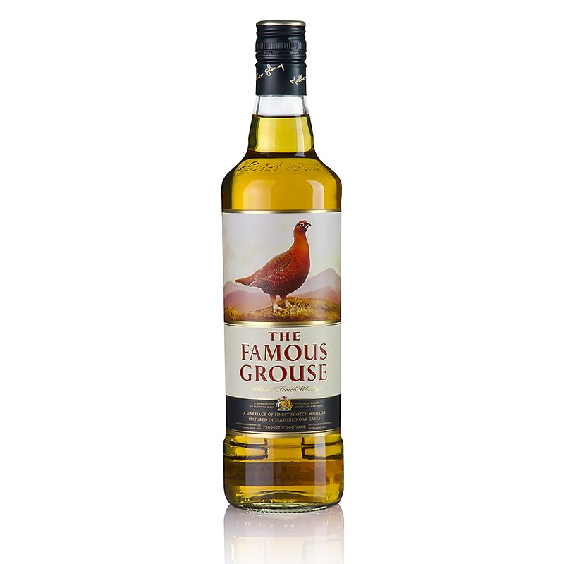 Blended Whisky Famous Grouse, 40% vol., Schottland, 700 ml