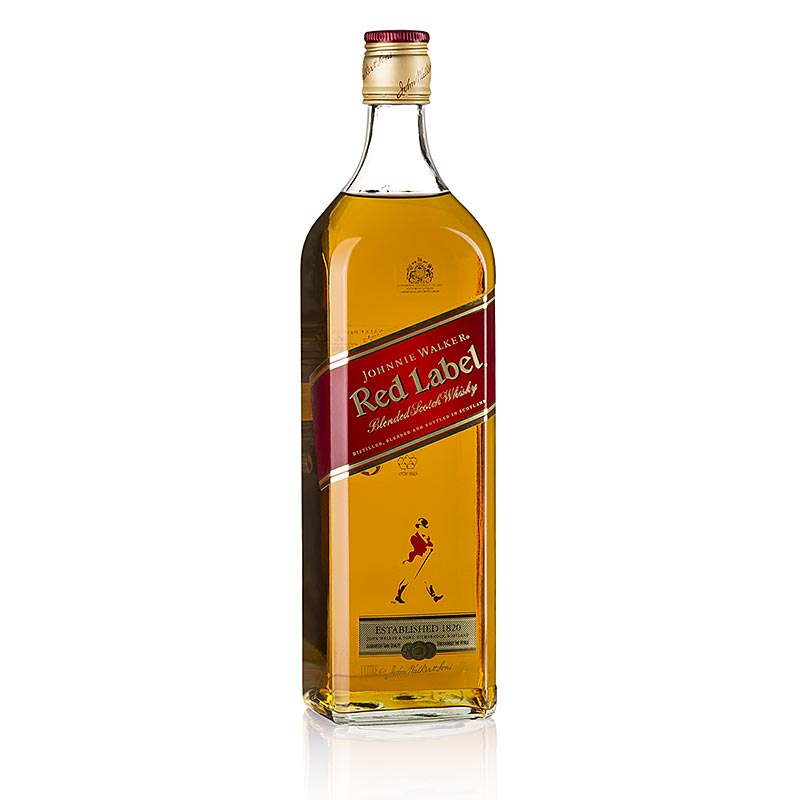 Blended Whisky Johnnie Walker Red Label, 40% vol., Schottland, 1 l