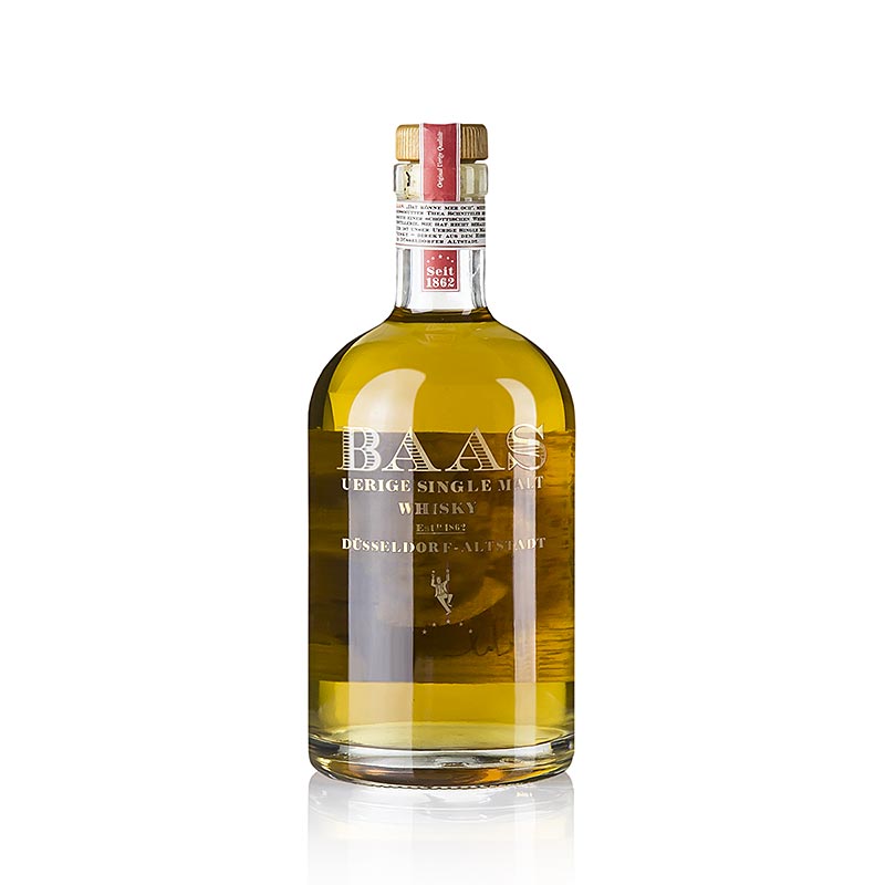 Single Malt Whisky Uerige Baas, 3 Jahre, American Oak, 42,5% vol., Düsseldorf, 500 ml
