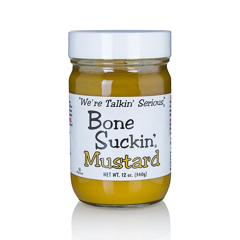Bone Suckin´ Mustard Regular (mild), BBQ Senf, Ford´s Food, 325 ml