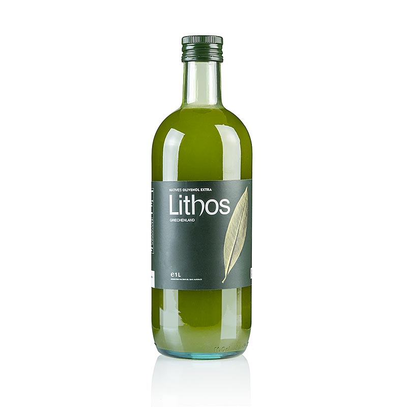 Natives Olivenöl Extra, Lithos, frühe Ernte, naturtrüb, Peloponnes, 1 l