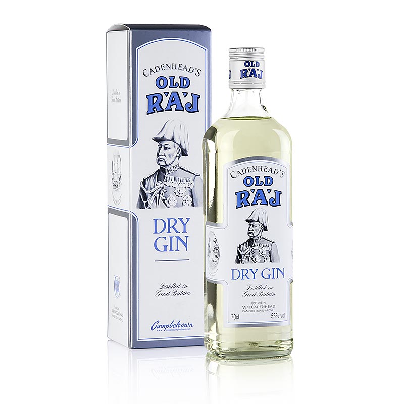Cadenhead Old Raj Gin, mit Safran, 55% vol., 700 ml