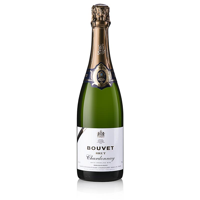 Bouvet Chardonnay, brut, weiß, Sekt Loire, 12,5% vol., 750 ml