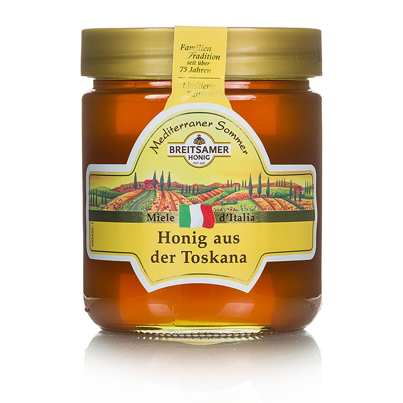 Breitsamer Honig "Mediterraner Sommer", Toskana, 500 g