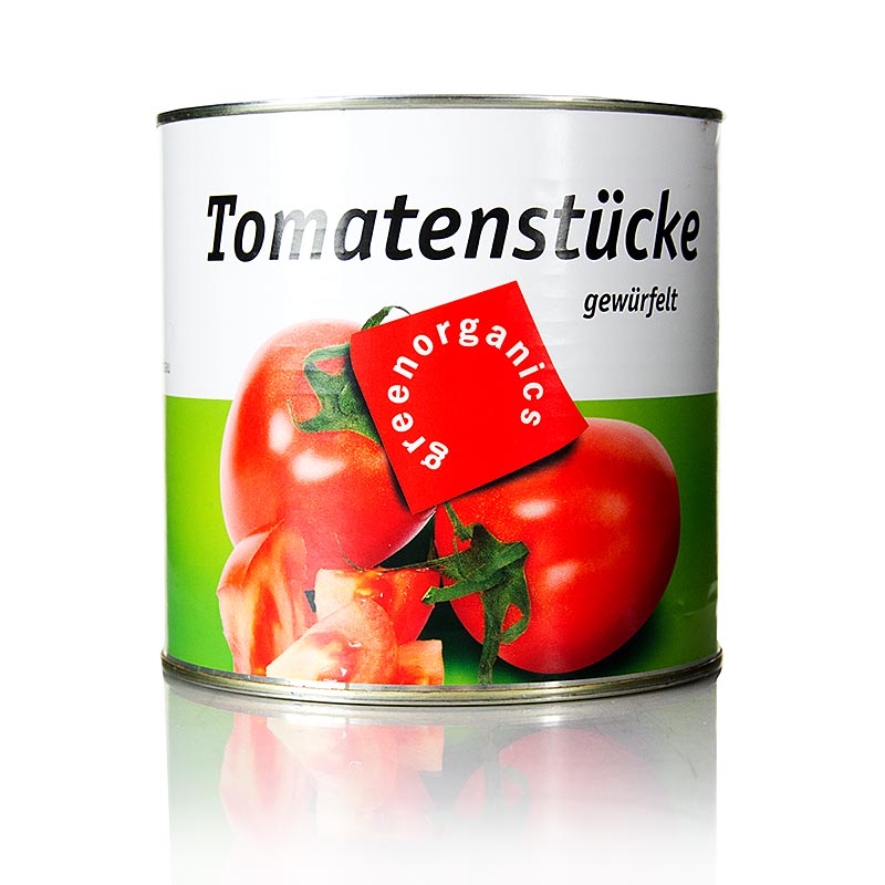 Tomaten Stücke, Green Organic, BIO, 2,55 kg