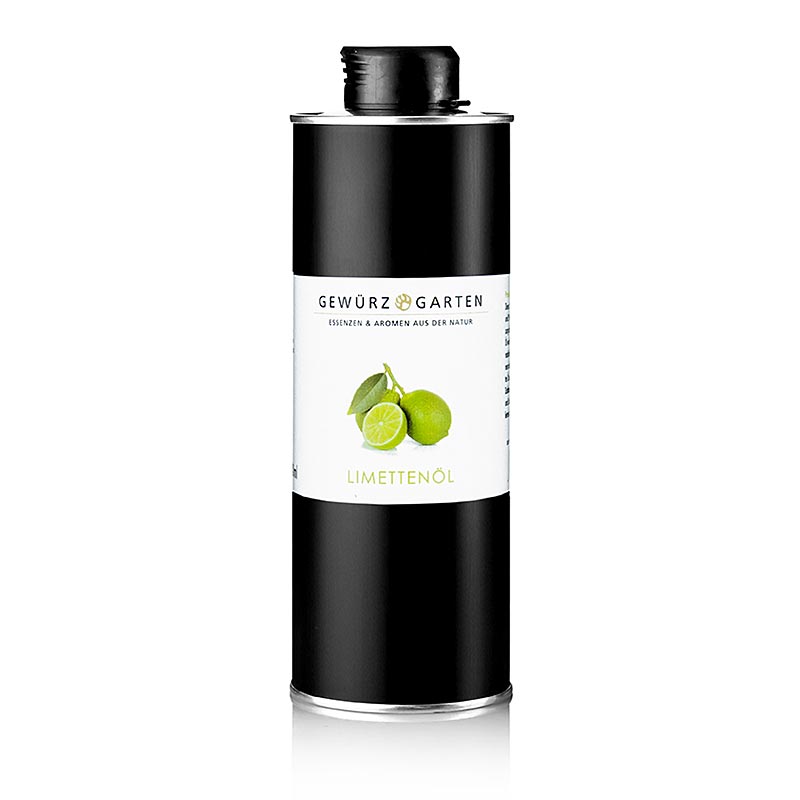 Gewürzgarten Limettenöl in nativem Olivenöl extra, 500 ml