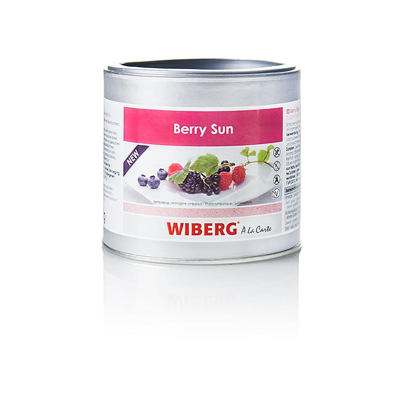 Wiberg Berry Sun, Zubereitung mit natürlichem Aroma, 300 g