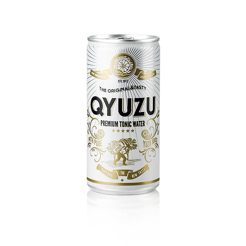 Qyuzu - Tonic Water, mit reinem Yuzu Saft, 200 ml