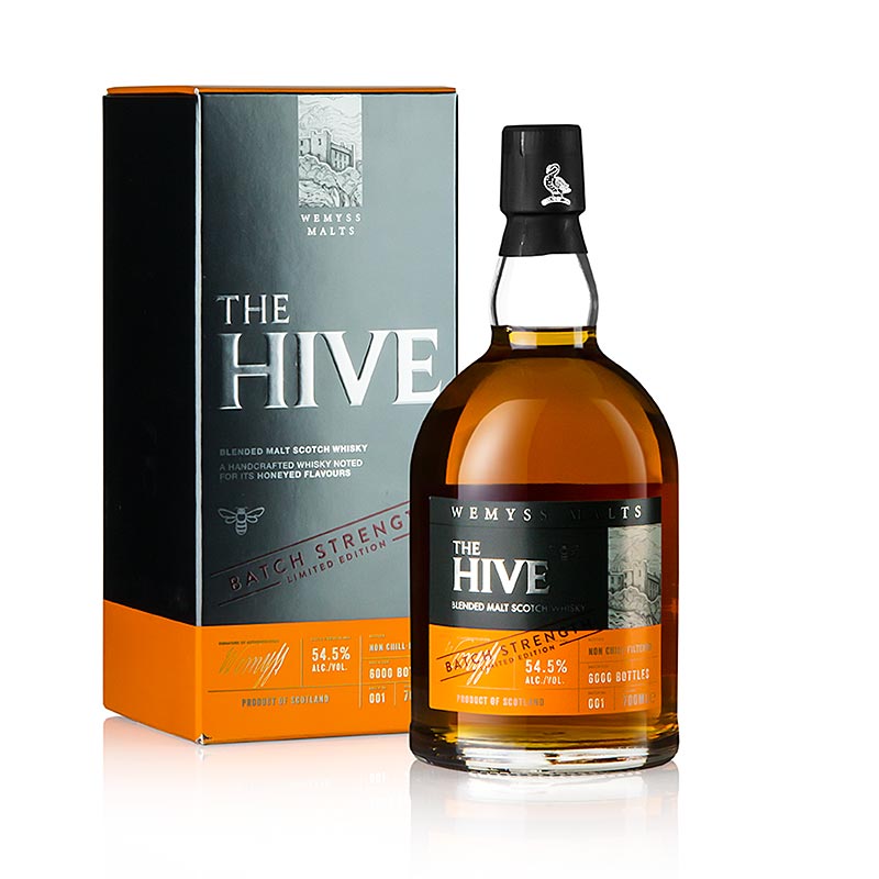 Blended Malt Whisky Wemyss, The Hive, Fassstärke, 55,5% vol., Schottland, 700 ml