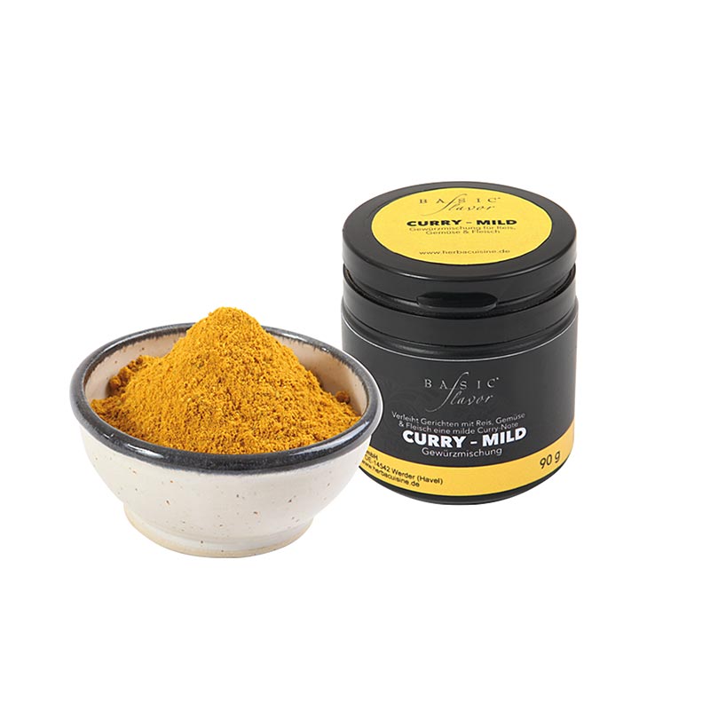 Basic Flavor - Curry Mild Gewürzmischung 90 g