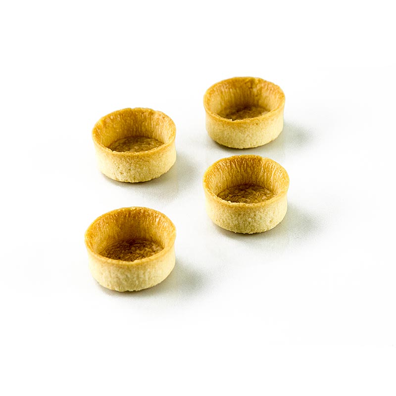 Mini Dessert-Tartelettes - Filigrano, rund, ø 3,8cm, H 1,8cm, Mürbeteig, 200 St