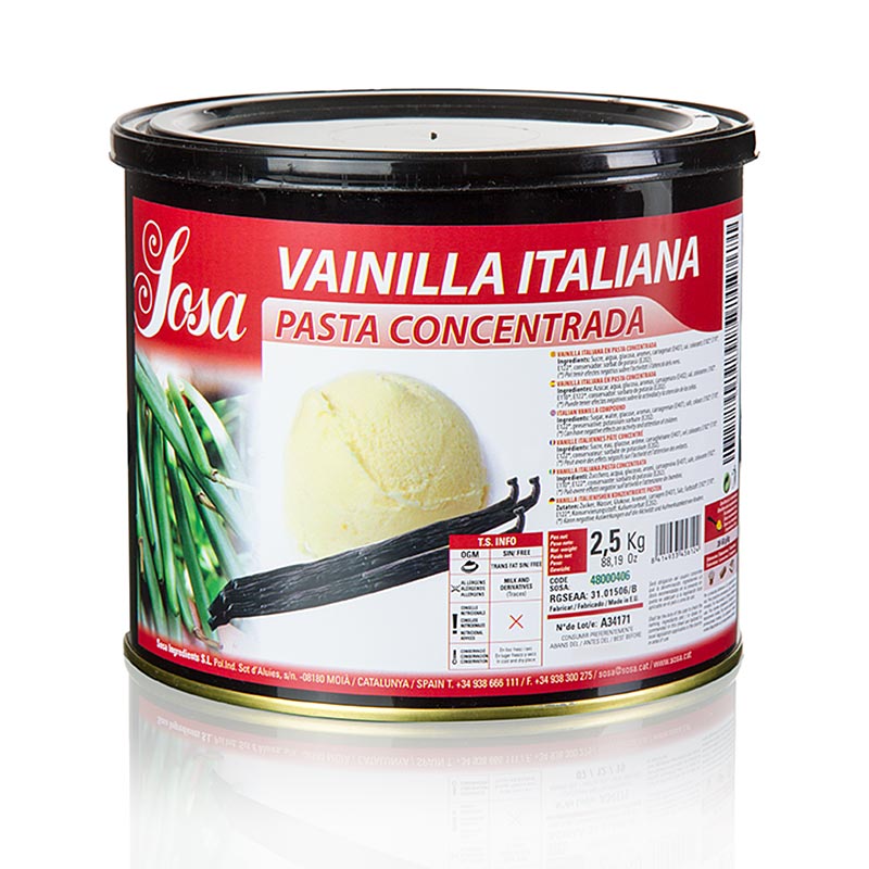 Paste - Italienische Vanille 2,5 kg