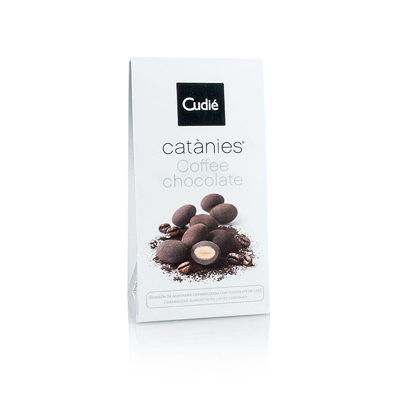 Catanies - Kaffee, span. Mandeln in Kaffeeschokolade, Cudies, 80 g