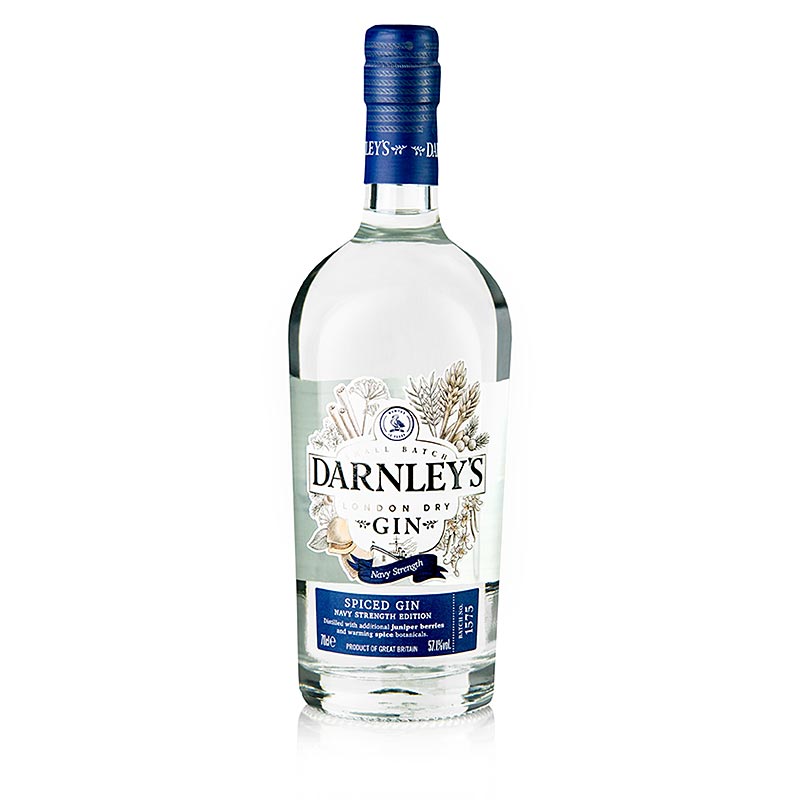 Darnley´s Spiced Gin, Navy Strength, 57,1% vol., 700 ml