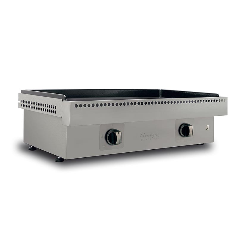 Plancha Bräter Gas, EXTREM 70, Garfläche 76x41cm, 2 Brenner, 6,6KW 1 St