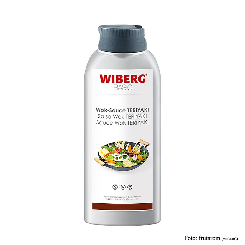 WIBERG BASIC Wok Sauce Teriyaki, Squeezeflasche, 652 ml