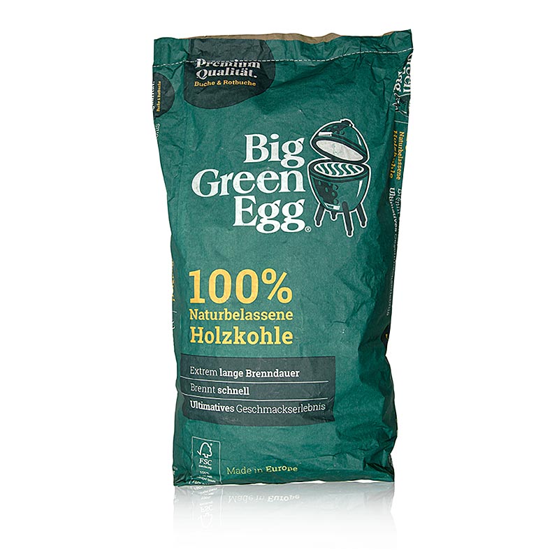 Grill BBQ - Holzkohle, Big Green Egg, 9 kg