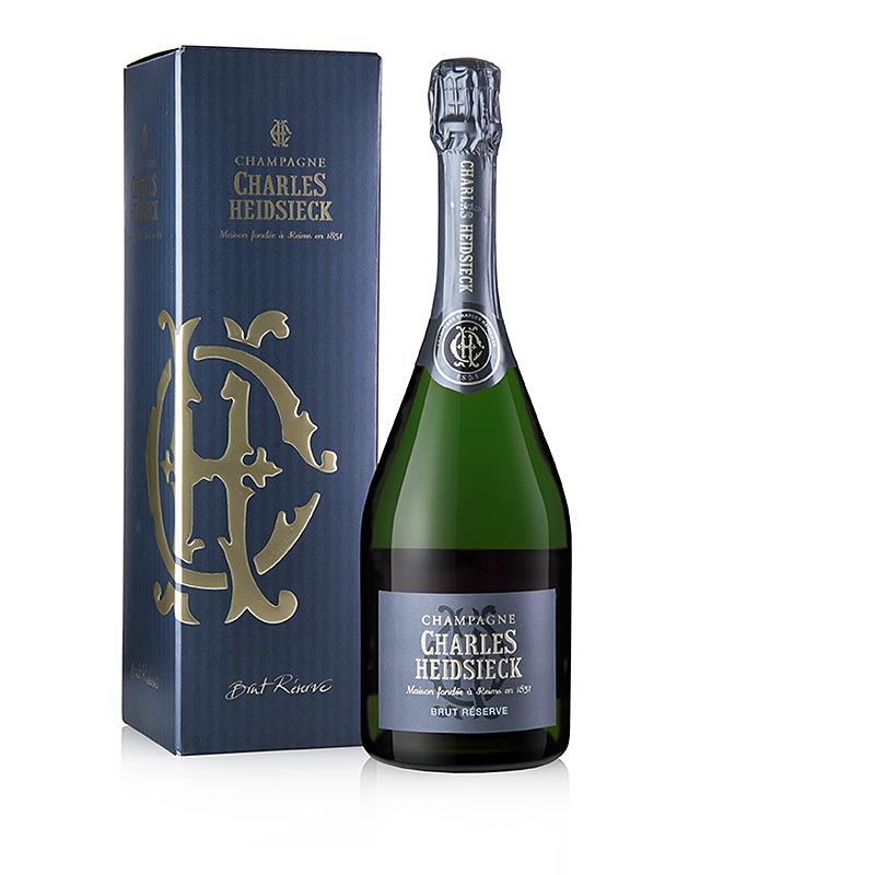 Champagner Charles Heidsieck, Réserve, brut, 12% vol., in Geschenkverpackung, 750 ml
