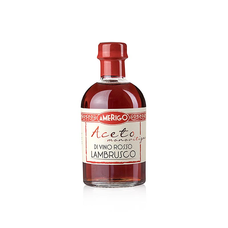Aceto di Vino Rosso Lambrusco, Rotweinessig, Amerigo, 250 ml