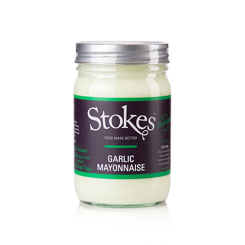 Stokes Garlic Mayonnaise, mit Knoblauch, 368 ml
