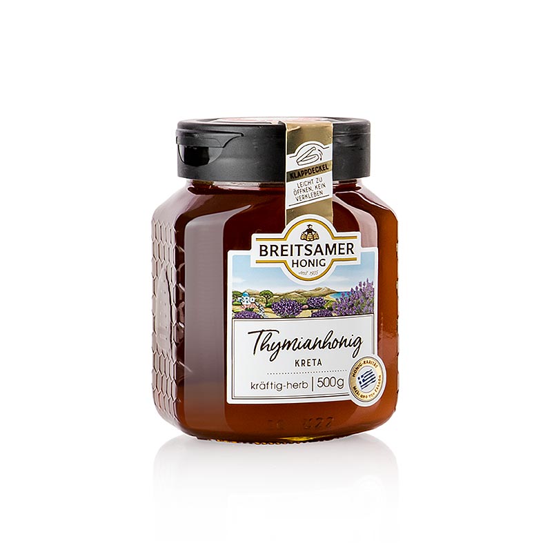 Breitsamer Honig "Mediterraner Sommer", Thymian aus Kreta, 500 g