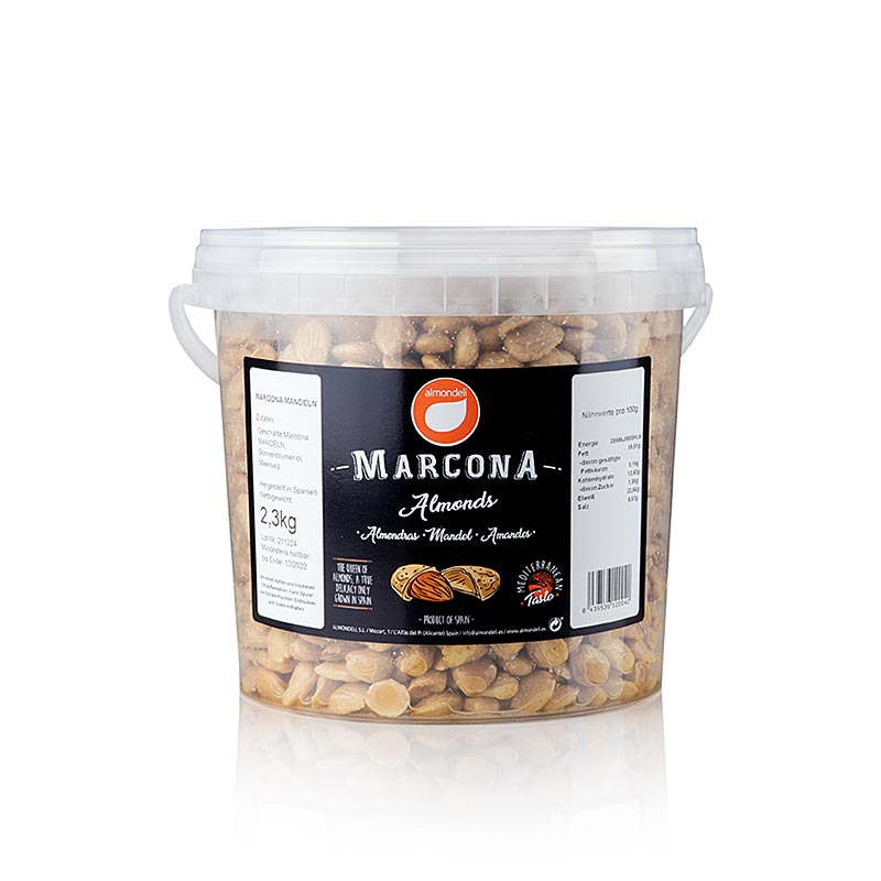 Marcona Mandeln, geschält, gesalzen, 2,3 kg