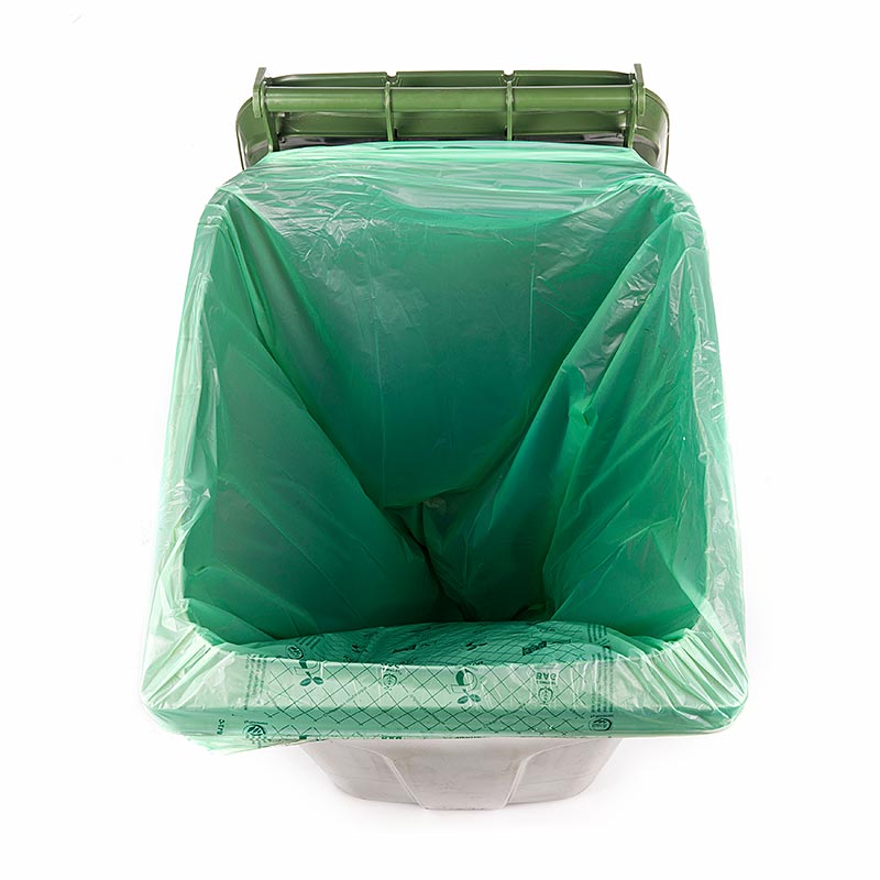 CompostBAG Bioabfallbeutel, 240l, 57x57x139cm, 6 Stück auf der Rolle, 1 St