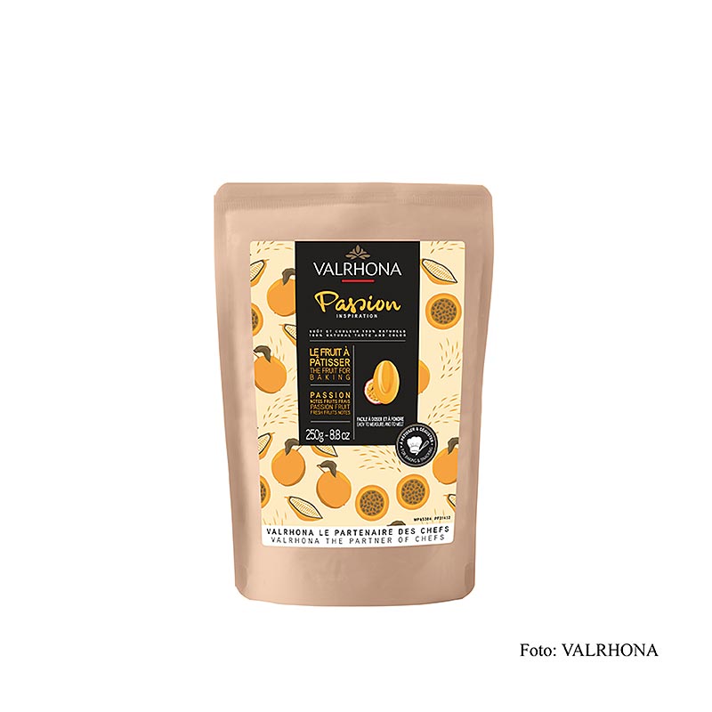 Valrhona Inspiration Passionsfrucht - Spezialität mit Kakaobutter, 250 g
