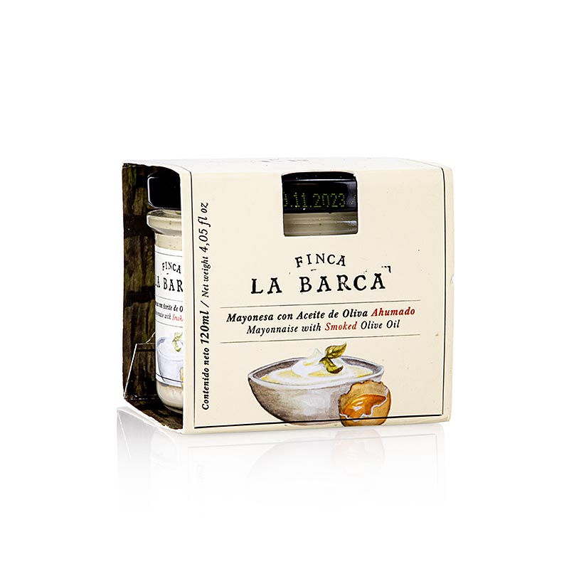 Mayonnaise aus geräuchertem Olivenöl, Finca La Barca, 120 ml