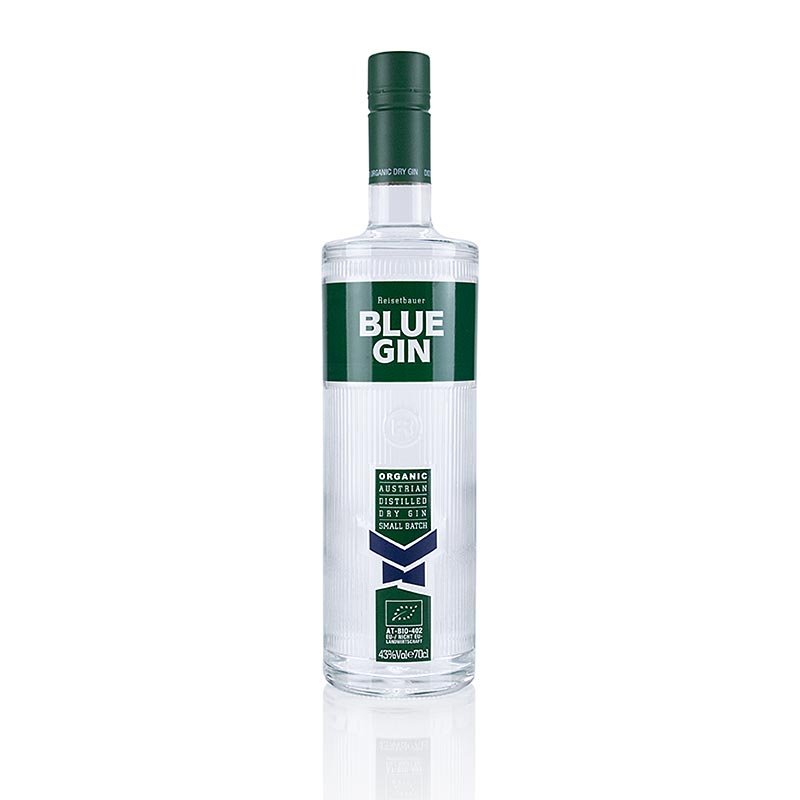 Reisetbauer Blue Gin Organic, 43% vol., BIO, 700 ml