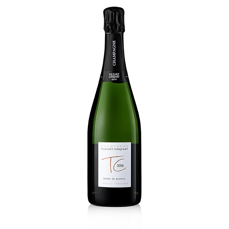 Champagner Vazart Coquart TC 2016er Blanc de Blanc Grand Cru, extra brut, 12% vol, 750 ml