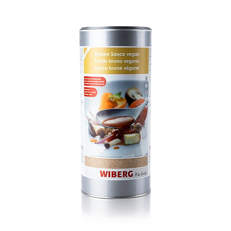 Wiberg Braune Sauce vegan, Zutatenmischung, 1 kg