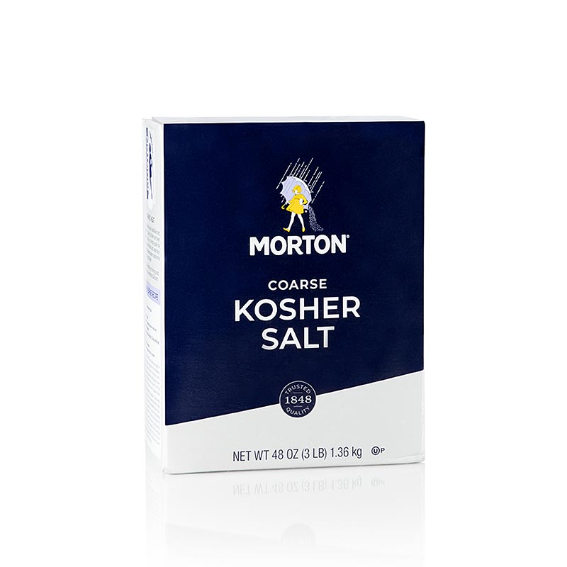 Kosher Salt, koscheres Salz, grob, Morton, 1,36 kg