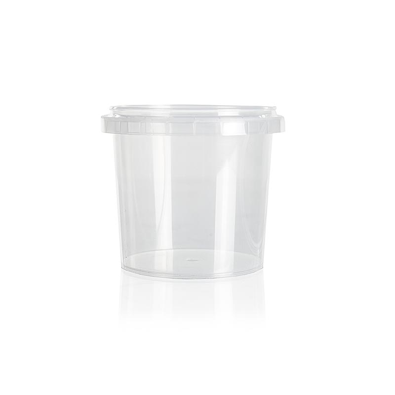 Kunststoffdose "Circlecup", rund, OHNE Deckel, ø 95x94,5mm, 365ml, 1 St