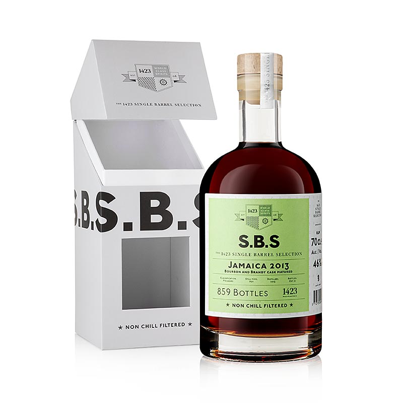 SBS 2013er Jamaica Rum Bourbon & Brandy Faß, 46% vol. (1423), 700 ml