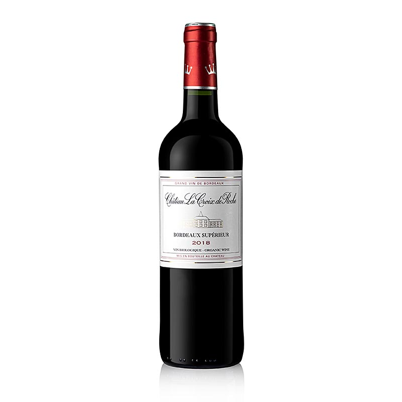 2018er Château La Croix de Roche Bordeaux Superieur, trocken, 14,5% vol., BIO, 750 ml